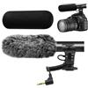 Tikysky Microfono per fotocamera, microfono video per interviste DSLR, microfoni per Canon Nikon Sony Panasonic Fuji