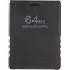 Sxhlseller Scheda di Memoria FMCB Gratuita McBoot V1.966 Scheda Dati Esterna di Gioco Ad Alta velocità da 64 MB per Versione Standard e Slim Line All Game, Plug and Play (Nero)