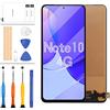 LADYSON per Xiaomi Redmi Note 10 4G Schermo LCD per Xiaomi Redmi Note 10S 4G Sostituzione dello Schermo per Hongmi Nota 10 Display per Hongmi Note 10s 4G Display Touch Digitizer Assembly Kit (Non Originale)
