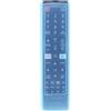 YAREETY Cover di ricambio trasparente per telecomando TV Samsung, cover per telecomando Samsung per Smart TV, universale, in silicone, con cordino
