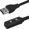 kwmobile Cavo Carica Batterie Compatibile con Pebble 2SE / 2+ / Time/Time Steel/Time Round - Caricabatterie USB Activity Tracker - Cavetto Ricarica Sostitutivo Fitness Watch