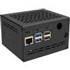 Geekworm X1202-C1 - Custodia in metallo per Raspberry Pi 5 & X1202 UPS Shield