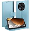 Eirltiy Cover per Xiaomi Redmi Note 15 Pro Plus 5G Portafoglio Pelle PU Premium, Custodia Scomparti Carte Antiurto Protettiva Case, Blu