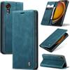 Azororo Cover per Samsung Galaxy Xcover 7 5G, Premium PU Pelle Custodia, Magnetica Carta Fessura Portafoglio Case, Flip Cavalletto Custodia per Samsung Galaxy Xcover 7 - Blu verde