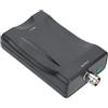 Yunseity Adattatore da HDMI a BNC, Supporto Formati PAL NTSC, Adattatore Video da HDMI a BNA, con Uscita da 3,5 Mm, per TV, DVD