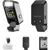 VILTROX Vintage Z2-S Mini Flash Speedlite, GN6 Potente 6500 K TTL On-Camera Flash Light con 5 livelli di potenza, 700 full-power, uscita 10 W, 2s riciclare, mini flash per fotocamera compatibile con
