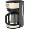 Westinghouse Retro Serie - Koffiezetapparaat - Filterkoffie Machine - Wit - Met Herbruikbare Filter - 10 Koppen Koffie (4895218327324)
