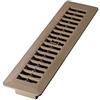 Decor Grates 5,1 cm 30,5 cm di plastica Floor register, PL212-TA