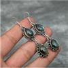 Orecchini Artigianali In Argento Sterling 925 Con Gemma Labradorite A-80A