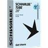 SCHWALBE Camera d'aria per bicicletta SCHWALBE SCV15 Clik 80mm 700x23/30C