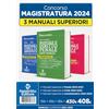 Neldiritto Editore Kit 3 manuali superiori: Manuale superiore di diritto civile + Diritto Penale + Diritto Amministrativo 2024/2025 per concorso in magistratura