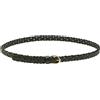 PIECES PCAVERY LEATHER BRAIDED SLIM BELT NOOS Cintura Donna