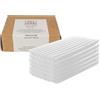 IDEA HOME Stick Colla a Caldo Ø7 mm x 100 mm - 50 Pezzi Trasparenti, Inodori, Compatibili con Pistole 7-8 mm