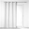 Douceur d'Intérieur Tenda con occhielli, 140 x 260 cm, colore: Bianco