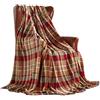 MERRYLIFE Coperta a quadri, ultra soffice, morbida, colorata, oversize, decorativa, per divano, da viaggio, di grandi dimensioni (152,4 cm, 228,6 cm, Love Urban)