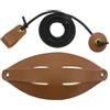 Umllpet Fionda da pastore fatta a mano in pelle di alta qualità - Robusto dispositivo di lancio tradizionale per un allenamento di lancio preciso, allenamento al golf, lanciatore di palline da tennis