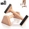 warmhut Maniglie per flessioni, 2 push-up, in legno, parallette, per flessioni e flessioni