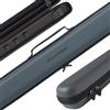 PowerGlide Svartur - Custodia per stecca da biliardo o biliardo, design moderno in EVA Soft Touch, manico e tracolla, interno in schiuma protettiva, tasche per accessori, per stecche da 2 pezzi 50/50,