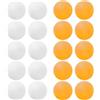 DUINIU 20 Ping-Pong, Ping-Pong in Plastica Smerigliata, Attrezzature per Esercizi da Ping-Pong, Adatte per Lotterie, Macchine A Spruzzo di Palline E Scene di Gioco.