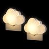 Wetry Luce Notturna Bambini da Presa Automatico Lampada Notte Nuvola da Muro per Cameratta Neonati Accessori Utili Regalo Neonata Femmina