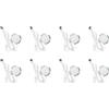 Bzocio 8X Kit Lampada LED DIY: Solo Accessori Hardware, Parte Stampata in 3D, Progetto di Illuminazione Personalizzato A Risparmio Energetico e Luce Brillante