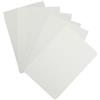 LIGHTAOTAO 10 Piastre in alluminio vergini per sublimazione 10 x 15 Cm Bianco Perlato Doppio Lato Argento/Bianco Pannelli Fotografici Metallo Sublimazione Cornice Da Parete per Artigianato e Display