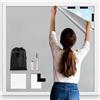 Vexyra Tenda Oscurante Finestra 200x148cm, Tende Oscuranti per Interni 100% Tessuto Oscurante, Telo Oscurante Termico Isolante Portatile Senza Forare per Camera da Letto, Lucernario, Camper