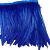 Sowder Bordo con piume di gallo, larghezza 25,4-30,5 cm, confezione da 0,9 m (blu reale)