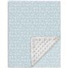 SUPERBE BEBE Copertina Neonato Invernale 100x135 - Coperta Pile Morbida Per Bambini In Cotone Oeko Tex - Coperta Culla Lettino 70x140 - Plaid, Pisolino, Scuola, Asilo Nido - Trapunta Leggera Lettino Con Sbarre