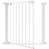kk Kinderkraft Kinderkraft SAFE SNAP - Griglia di protezione per scale senza foratura, griglia di protezione per porte, per bambini, colore: Bianco
