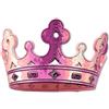 Liontouch - Corona Principessa Rosa per Bambine e Ragazze | Taglia Regolabile con Velcro - Età 3+ | Accessorio Regale per Travestimenti, Costumi, Giochi di Ruolo|Gommapiuma Morbida, Sicura, Resistente