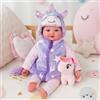 BABESIDE Bambole Bambina - 17 Pollici Bambola Realistica Femmina dal Corpo Morbido e dal Dolce Sorriso, Bambolotto Neonato, con Abiti e Accessori, Regalo per Bambini dai 3 Anni In Su