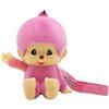 TEKNOFUN MONCHHICHI-Figurine lumineuse MONCHHICHI Rose avec Dragonne-8cm-Rose