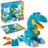 Mega Bloks Fisher-Price 3-in-1 Dinosauro T-Rex Costruisci e Divora