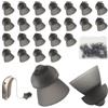 AOOSU Tappi Auricolari Per Apparecchi Acustici, Copriauricolari Per Apparecchi Acustici In Silicone, Punte Auricolari Di Ricambio Per Apparecchi Acustici Per Phonak, Resound, Oticon e Altri