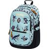 Baagl Zaino per bambini, zaino per la scuola per bambini, con schienale ergonomico, cintura toracica e elementi riflettenti, 43x29x20 cm