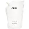 OUAI Fine Hair Conditioner Refill - Volumizing Conditioner Made with Keratin, Biotin and Chia Seed Oil - Adds Softness, Bounce and Volume - Free from Parabens, Sulfates, and Phthalates (32 oz)