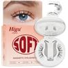 Higu Clace Kit Di Ciglia Magnetiche Comodo, Con Applicatore (SOFT KIT B) | Impermeabili, Riutilizzabili, Non Necessitano Di Colla, Facili Da Usare Al Lavoro, In Viaggio, Per Matrimoni E Feste.
