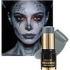 Lestpola Body painting colori, grigio scuro opaco, body and Face Paint Stick, olio Creamy Blendable Stick, lavabile, colore del corpo, per Halloween, trucco teatrale, carnevale, cosplay 11