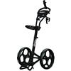 Clicgear 6.0+ Carrello Resort - Nero Opaco Golf Mezzo Trasporto | Pieghevole telaio, robusto struttura, comodo manubrio, spazioso piattaforma, stabile ruote, pratico parcheggio.