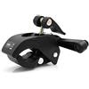 System-S, Adattatore Porta Borracce Bici, Unisex-Adulti, Nero, Taglia unica