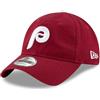 New Era Philadelphia Phillies MLB Core Classic Rosso Vino 9Twenty Berretto Regolabile