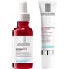 La Roche Posay Retinol B3 Siero Anti-Rughe 30 ml + Redermic R Crema Contorno Occhi 15 ml Trattamento Completo Anti-Età