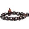 VLNET® | Bracciale Tamashii Mani Stones | pietre naturali incise con polvere d'Argento | onice nero