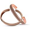 Wonder Care Bracciale in Rame Puro per Uomo e Donna, Kada con Custodia in Velluto e Confezione Regalo