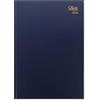 Letts of London Agenda settimanale 2025, formato A4, colore blu