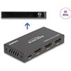 DELOCK HDMI Switch 2 x HDMI in zu 1 x HDMI out 8K 60 Hz