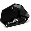 Modeer per BMW R1250GS Adventure 2018-2023 (sospensioni basse) Moto Supporto CNC Prolunga Piastra Cavalletto Cavalletto Laterale Pad r 1250 gs adv r1250gsa Accessori (nero)