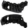VHEUHZ supporto paraurti anteriore sinistro e destro compatibile con CITROEN C1 PEUGEOT 107 2005-2014 supporto per paraurti (1 coppia sinistra e destra)