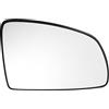 A ABSOPRO Vetro Retrovisore Riscaldato Destro Per Opel Meriva A 02-10 | Materiale: ABS, Colore: Nero, Dimensioni: 17.4x12.1cm, Tipo: Asferico, 1 Pezzo, Numero OE: 6428779, 6428720